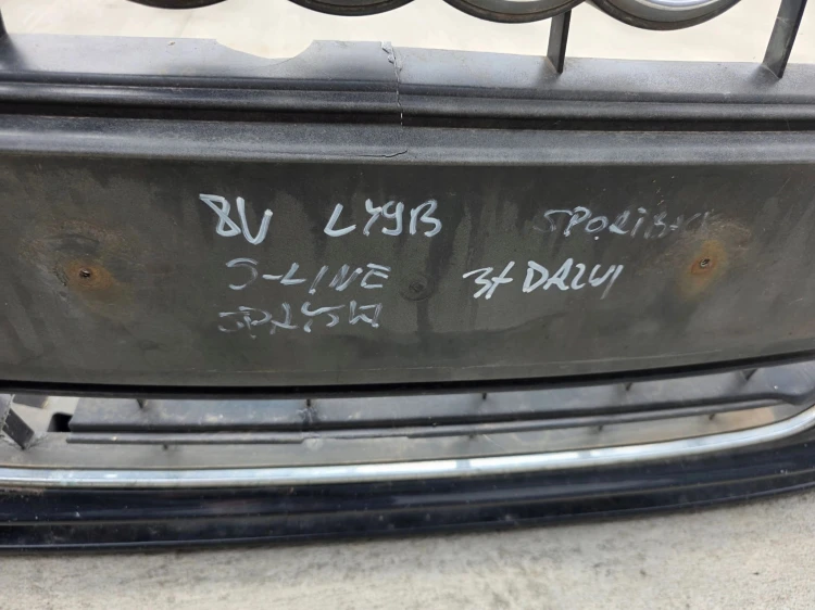 ZDERZAK PRZÓD KOMPLETNY AUDI A3 8V 3-DRZWI SPORTBACK S LINE LY9B SPRYSKI