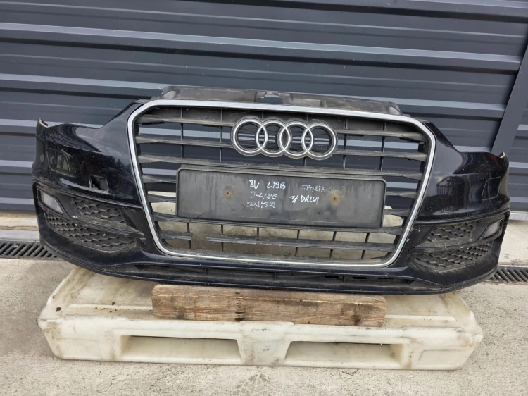 ZDERZAK PRZÓD KOMPLETNY AUDI A3 8V 3-DRZWI SPORTBACK S LINE LY9B SPRYSKI