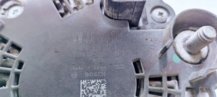 ALTERNATOR AUDI A4 A5 1.8 2.0 TFSI 150A 06H903017T