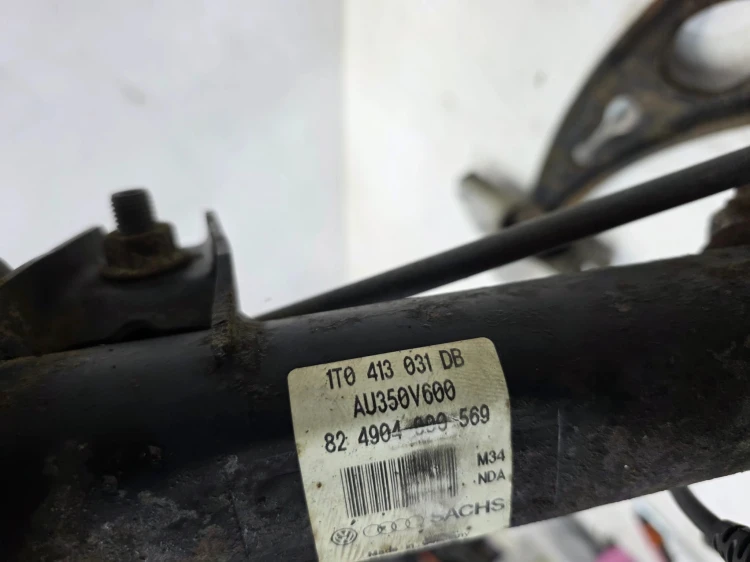 ZWROTNICA PRAWY PRZÓD AUDI A3 VW SKODA 1T0413031DB ORYGINAŁ KOMPLET ! R*11*