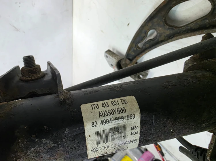 ZWROTNICA PRAWY PRZÓD AUDI A3 VW SKODA 1T0413031DB ORYGINAŁ KOMPLET ! R*11*