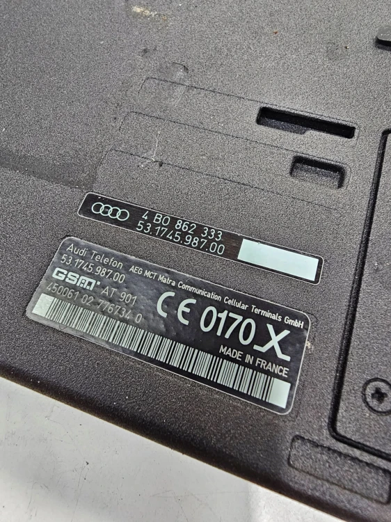 MODUŁ STEROWNIK TELEFONU AUDI A6 C5 A4 B5 4B0862333