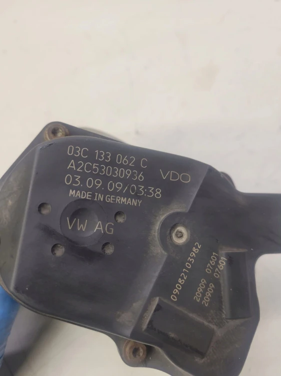 PRZEPUSTNICA AUDI VW SEAT SKOD 1.4 TFSI 03C133062C