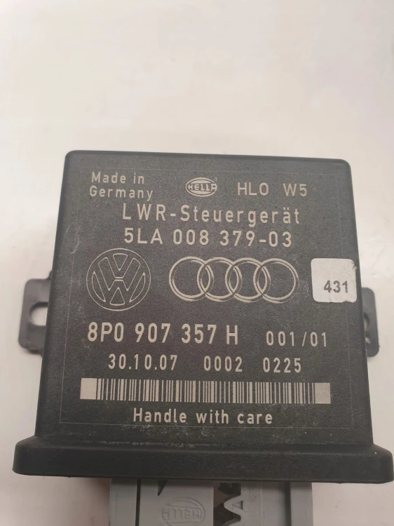 MODUŁ STEROWNIK ŚWIATEŁ AUDI A3 A4 A6 8P0907357H