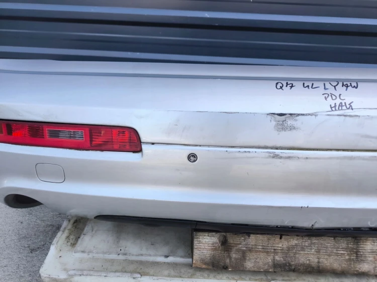 ZDERZAK TYLNI TYŁ AUDI Q7 4L S LINE HAK PDC LY7W KOMPLET