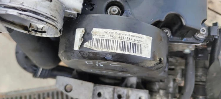 SILNIK KOMPLETNY AUDI VW SEAT SKODA 1.9 TDI BKC