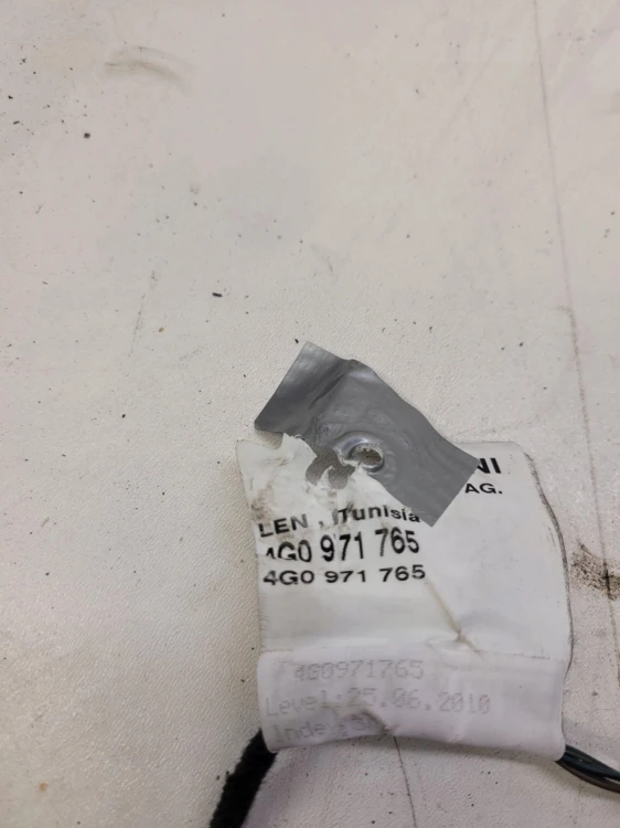 WIĄZKA INSTALACJA DRZWI AUDI A6 C7 A7 4G0971765