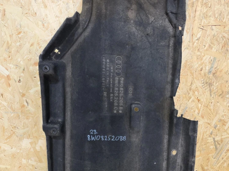 OSŁONA PODWOZIA PRAWA DUŻA AUDI A4 B9 A5 8W 8W0825208B ORYGINAŁ *28*