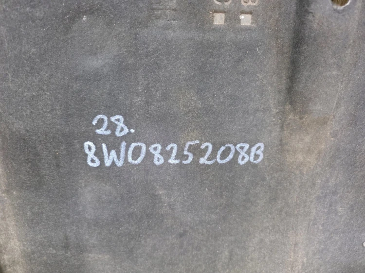 OSŁONA PODWOZIA PRAWA DUŻA AUDI A4 B9 A5 8W 8W0825208B ORYGINAŁ *28*