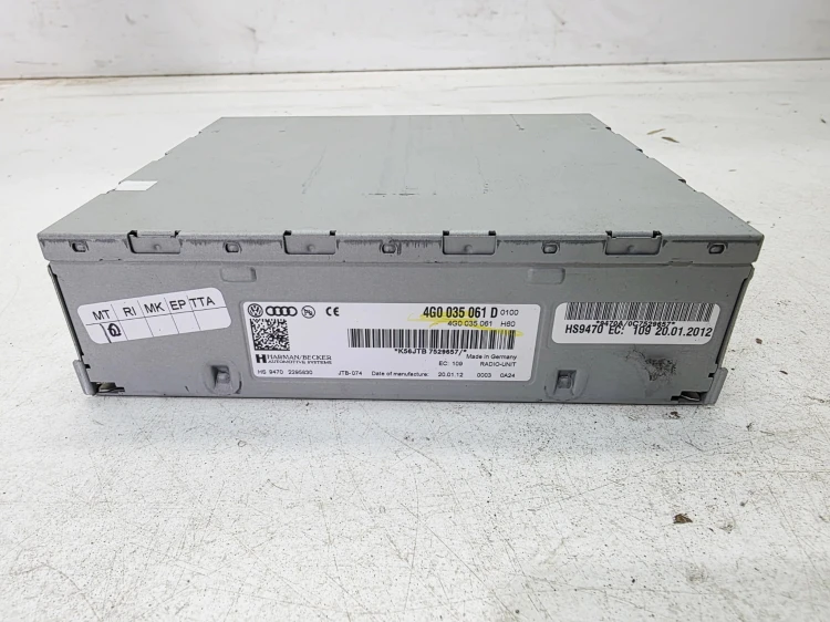 TUNER MODUŁ RADIOWY RADIA AUDI A4 B8 A5 8T Q5 8R A6 A7 LIFT 4G0035061D