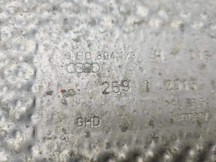 OSŁONA TERMICZNA WYDECHU LEWY TYŁ AUDI Q5 8R 8R0804173H