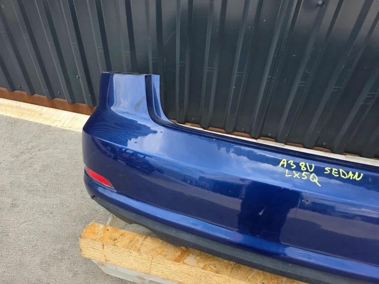 ZDERZAK TYŁ AUDI A3 8V SEDAN CABRIO LX5Q ORYGINAŁ KOMPLETNY !!!