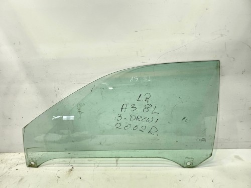 SZYBA BOCZNA DRZWI LEWY PRZÓD AUDI A3 8L 3-DRZWI 2002 ROK