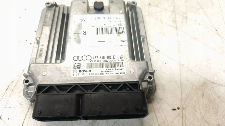 KOMPUTER STEROWNIK SILNIKA AUDI A6 C6 LIFT 2.7 TDI 4F7910401K 4F0907401E