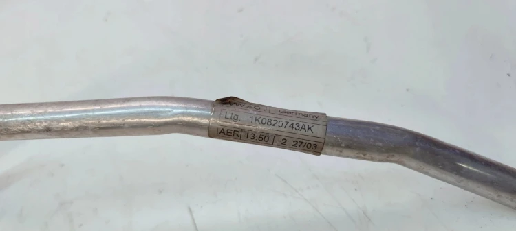 WĄŻ PRZEWÓD KLIMATYZACJI AUDI A3 8P VOLKSWAGEN SEAT SKODA 1K0820743AK