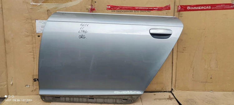 DRZWI LEWY TYŁ AUDI A6 C6 LY7G SEDAN AVANT ORG
