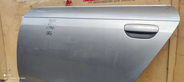 DRZWI LEWY TYŁ AUDI A6 C6 LY7G SEDAN AVANT ORG
