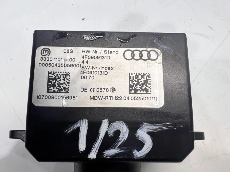 BLOKADA KIEROWNICY+STACYJKA+KLUCZYK AUDI A6 C6 LIFT Q7 4F0905852F 1/25