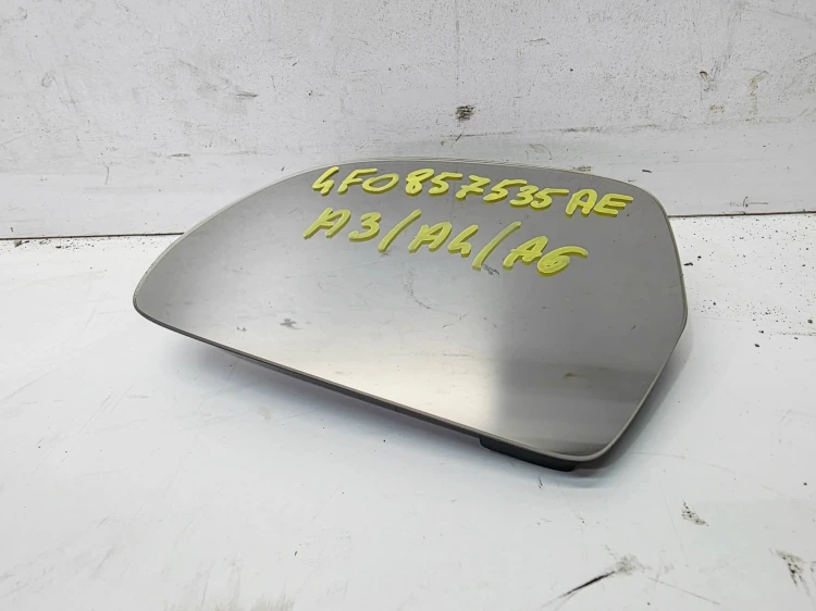 WKŁAD LUSTERKA LEWY AUDI A3 8P A4 B8 A5 8T A6 C6 LIFT 4F0857535AE