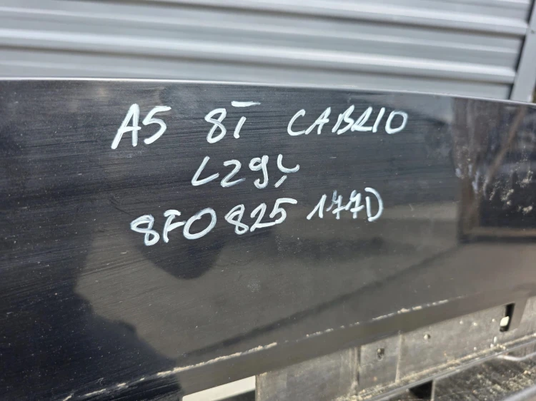 POKRYWA KLAPA OSŁONA DACHU AUDI A5 CABRIO LZ9Y 8F0825177D