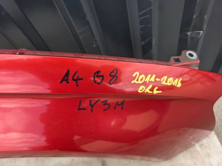 BŁOTNIK PRAWY PRZÓD AUDI A4 B8 LIFT LY3M 2011-2016 ORYGINAŁ !!!