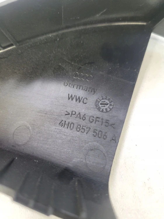 NAKŁADKA OSŁONA LUSTERKA AUDI A8 D4 4H0857506A