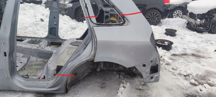 ĆWIARTKA BŁOTNIK PRÓG LEWY TYŁ AUDI Q5 8R 2008-2016
