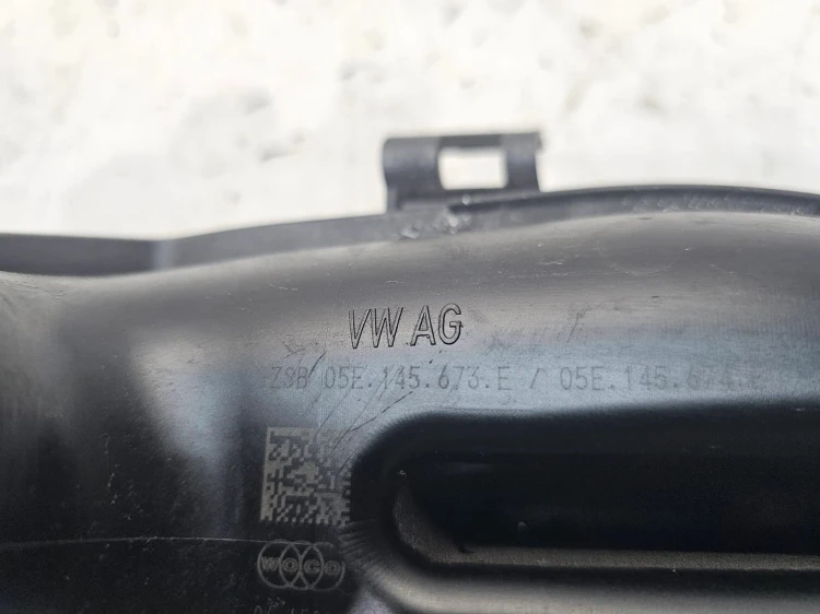 RURA WĄŻ INTERCOOLERA AUDI VW SKODA 05E145673E 1.5 TFSI