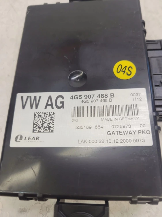 MODUŁ STEROWNIK GATEWAY AUDI A6 C7 A7 4G5907468B