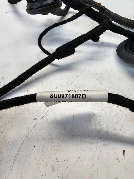 WIĄZKA DRZWI PRAWY LEWY TYŁ AUDI Q3 8U 8U0971687D