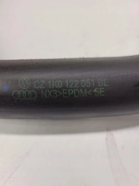 RURA WĄŻ WODY AUDI VW SKODA ORYGINAŁ 1K0122051BE
