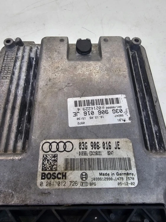 STEROWNIK KOMPUTER SILNIKA AUDI A4 B7 2.0 TDI 03G906016JE
