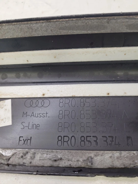 LISTWA PROGOWA PRAWY PRZÓD Q5 8R 8R0853374