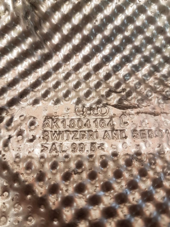 OSŁONA TERMICZNA WYGŁUSZENIE AUDI A4 B8 8K1804164C