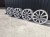 FELGA FELGI KOMPLET AUDI Q3 8U VW 7.0J R17 ET43 8U0601025S *9J*