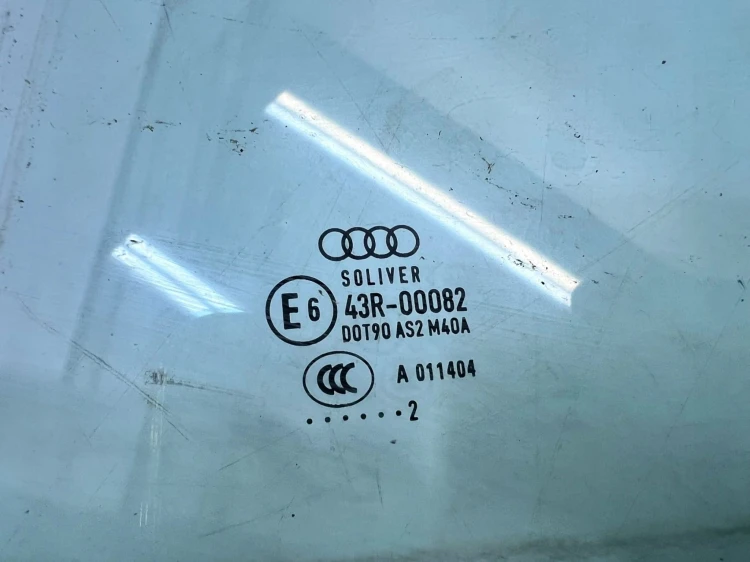 SZYBA BOCZNA DRZWI AUDI A4 B8 AVANT KOMBI LEWY TYŁ 2012R