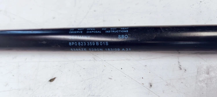 SIŁOWNIK TELESKOP MASKI AUDI A3 8P LIFT 8P0823359
