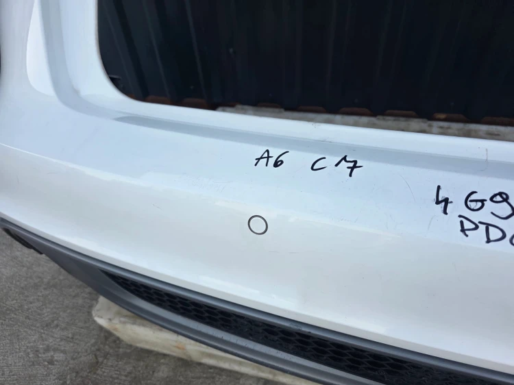 ZDERZAK TYŁ AUDI A6 C7 S LINE 4X PDC LY9C AVANT KOMBI KOMPLETNY !!!