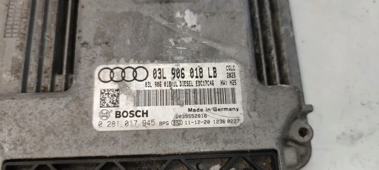 KOMPUTER STEROWNIK SILNIKA AUDI 2.0 TD 03L906018LB