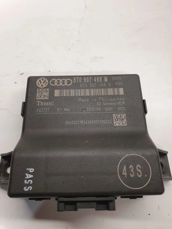 MODUŁ STEROWNIK GATEWAY AUDI A4 B8 A5 8T0907468M