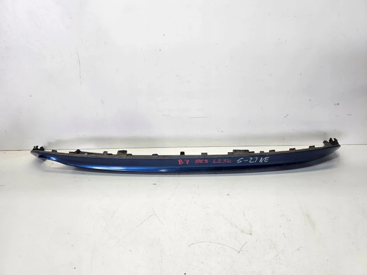 DOKŁADKA ZDERZAKA DYFUZOR TYŁ AUDI A4 B7 8E0807521G S-LINE LZ5C