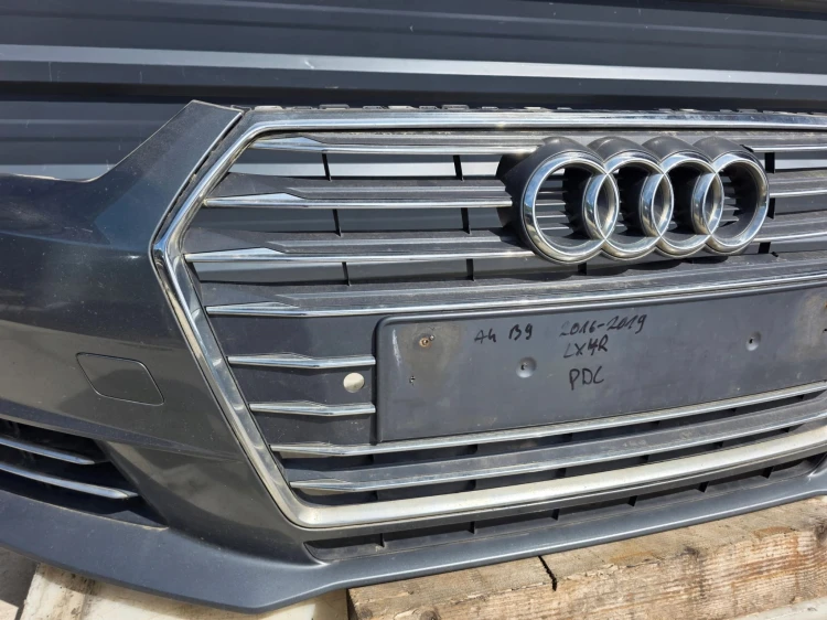 ZDERZAK PRZÓD AUDI A4 B9 2016-2019 ZWYKŁY LX7R PDC KOMPLETNY !!!