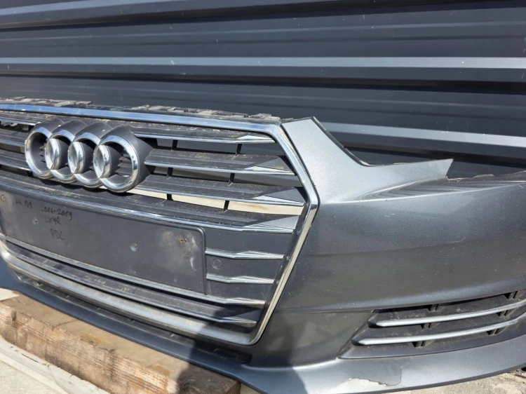 ZDERZAK PRZÓD AUDI A4 B9 2016-2019 ZWYKŁY LX7R PDC KOMPLETNY !!!