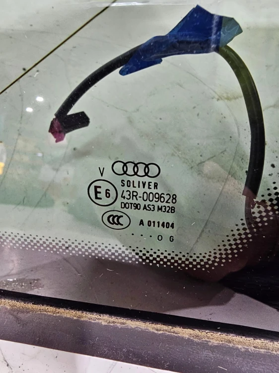 SZYBA KAROSERYJNA PRAWY TYŁ AUDI A6 C6 4F9 AVANT 2010R