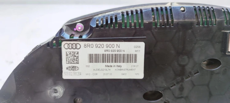 LICZNIK ZEGARY AUDI Q5 8R 2.0 TFSI 8R0920900N