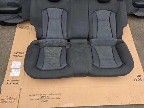 FOTEL FOTELE KOMPLET AUDI A1 8X 8X3 3-DRZWI SKÓRA+MATERIAŁ ORYGINAŁ !!!