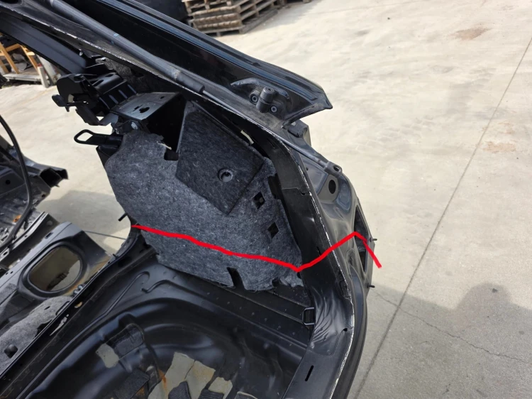 ĆWIARTKA BŁOTNIK TYŁ PRAWA STRONA AUDI A3 8V 5-DRZWI SPORTBACK 2011-2018 *3