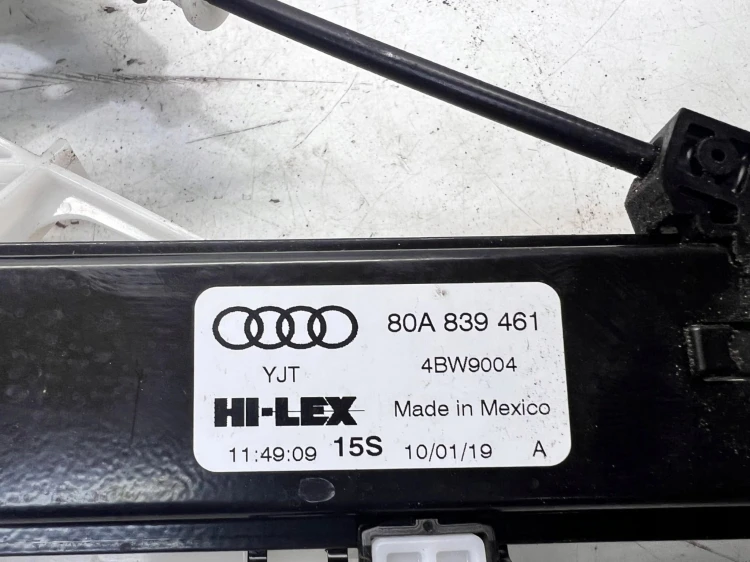 MECHANIZM PODNOSZENIA SZYBY LEWY TYŁ AUDI Q5 FY 80A839461