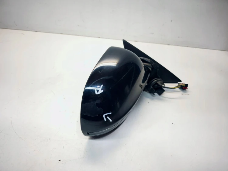 LUSTERKO ZENĘTRZNE PRAWY PRZÓD AUDI A3 8P LIFT 8P3 LY9B 6PIN UK 1/25