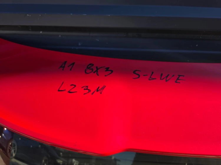KLAPA TYLNA TYŁ AUDI A1 8X LZ3M S LINE 3-DRZWI ORYGINAŁ !!!